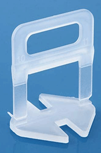 PLASTIC TILE CLIP 1.5 MM - WHITE